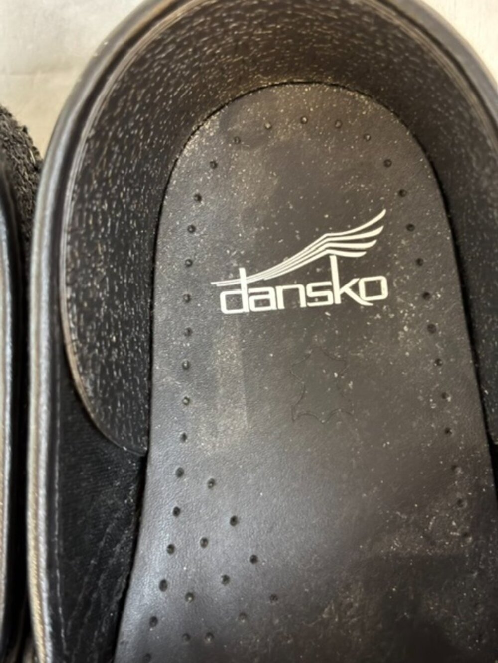 Dansko Professional Clog in Limited Edition Black Glitter Women Size 42 (US 11) - Picture 2 of 13